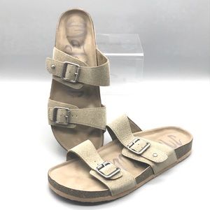 Sandals Mad Love Open Toe Size 9 Keava Footbed